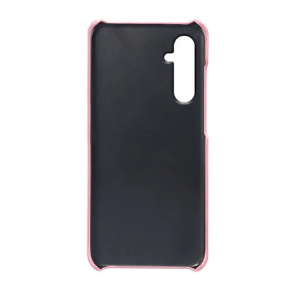 For Samsung Galaxy S23 FE Cover Dual Card Slots PU Leather + PC Phone Case Gold