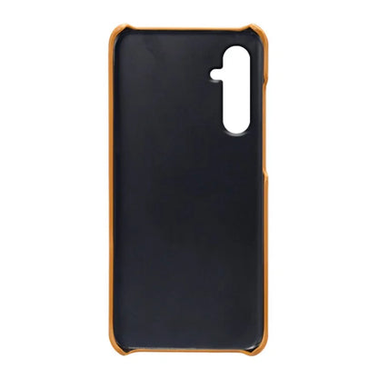 For Samsung Galaxy S23 FE Case PU Leather + PC Anti-Scratch Calf Texture Phone Cover