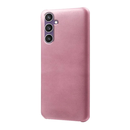 For Samsung Galaxy S23 FE Case PU Leather + PC Anti-Scratch Calf Texture Phone Cover