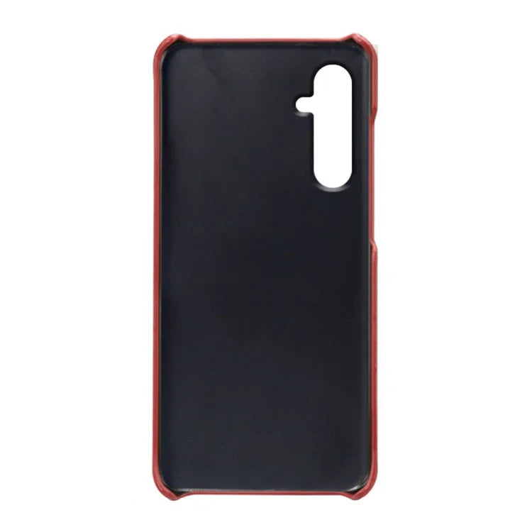 For Samsung Galaxy S23 FE Case PU Leather + PC Anti-Scratch Calf Texture Phone Cover
