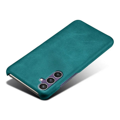 For Samsung Galaxy S23 FE Case PU Leather + PC Anti-Scratch Calf Texture Phone Cover