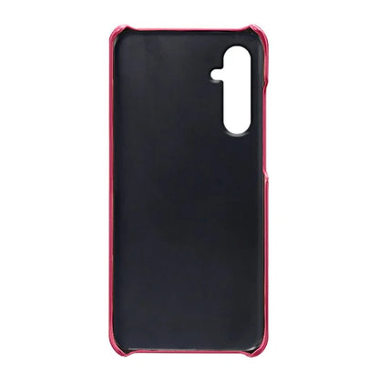 For Samsung Galaxy S23 FE Case PU Leather + PC Anti-Scratch Calf Texture Phone Cover