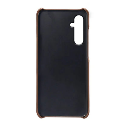 For Samsung Galaxy S23 FE Case PU Leather + PC Anti-Scratch Calf Texture Phone Cover