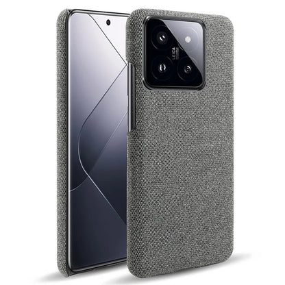 For Xiaomi 14 Pro Anti-Scratch Phone Case Cloth+PC Shell Phone Cover