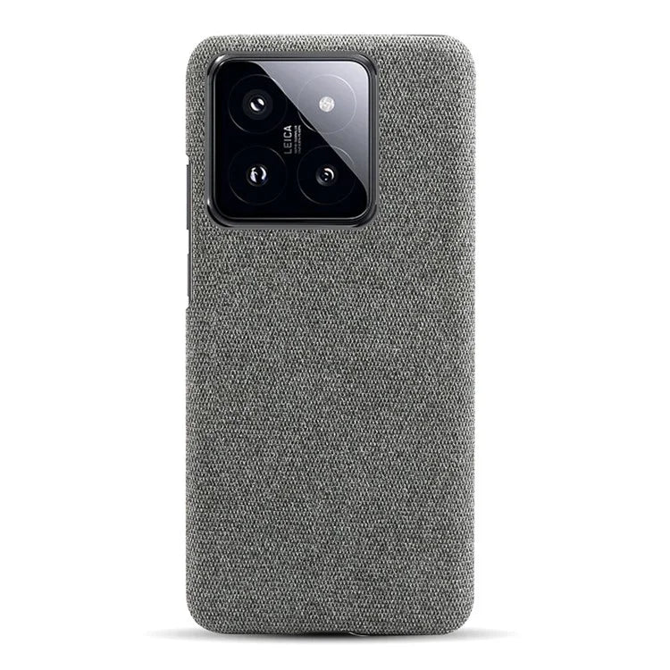For Xiaomi 14 Pro Anti-Scratch Phone Case Cloth+PC Shell Phone Cover
