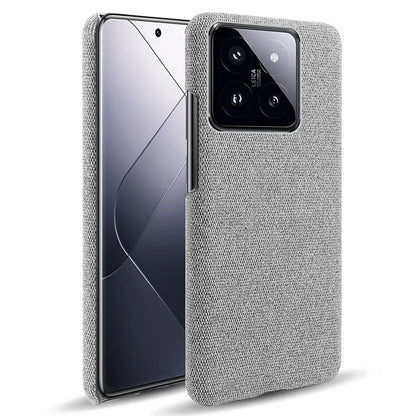 For Xiaomi 14 Pro Anti-Scratch Phone Case Cloth+PC Shell Phone Cover