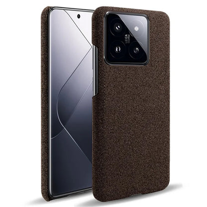 For Xiaomi 14 Pro Anti-Scratch Phone Case Cloth+PC Shell Phone Cover