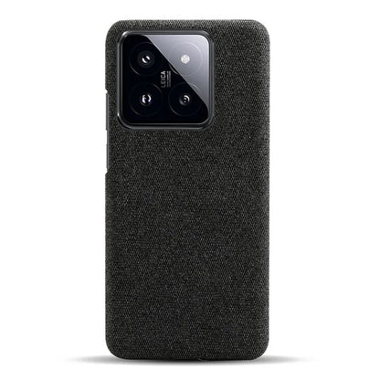 Slim Smartphone Cover for Xiaomi 14 Case Shockproof Cloth+PC Phone Shell