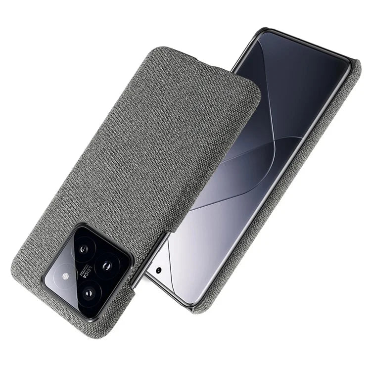 Slim Smartphone Cover for Xiaomi 14 Case Shockproof Cloth+PC Phone Shell