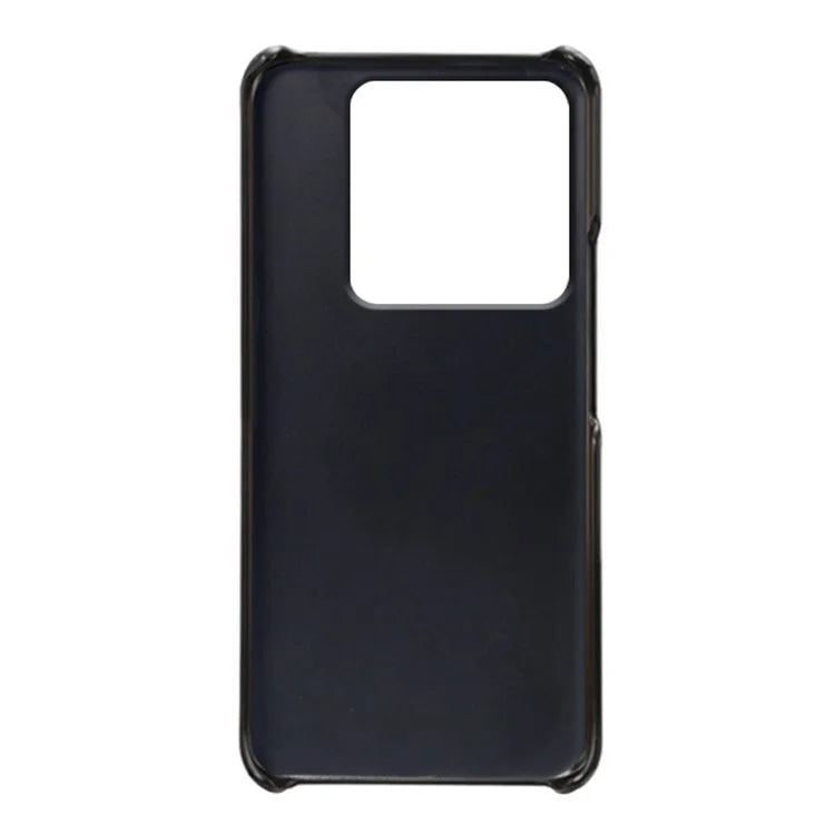For Xiaomi 14 Pro Case Dual Card Slots PU Leather+PC Anti-drop Phone Cover