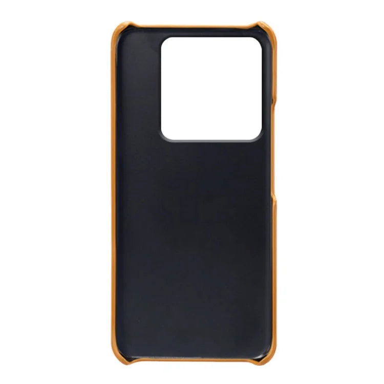 For Xiaomi 14 Pro Case Dual Card Slots PU Leather+PC Anti-drop Phone Cover