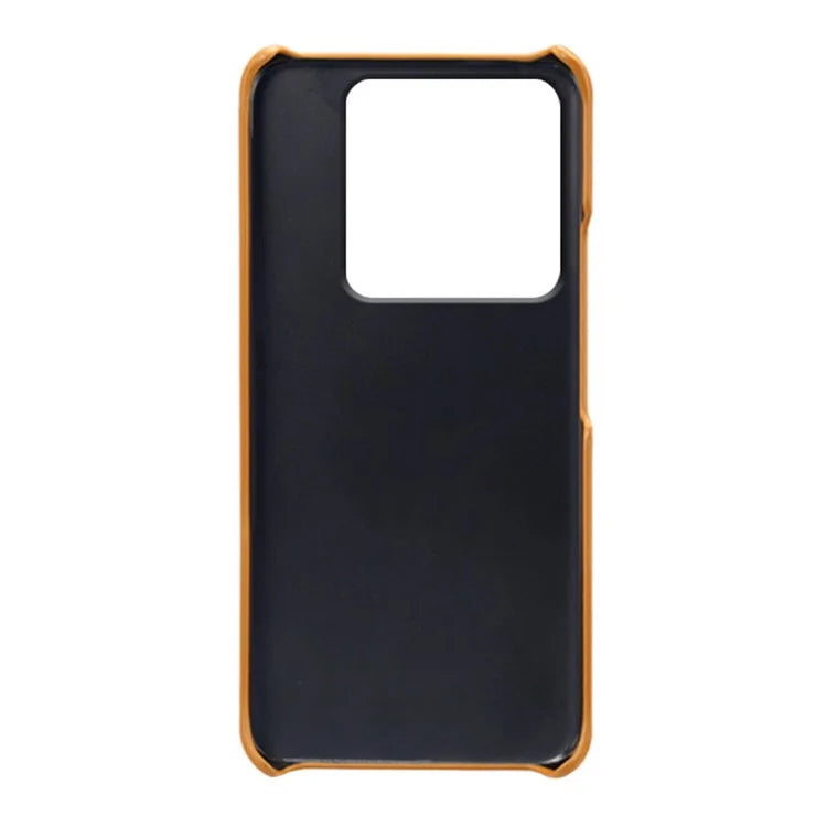 For Xiaomi 14 Case Calf Texture PU Leather + PC Phone Shockproof Cover
