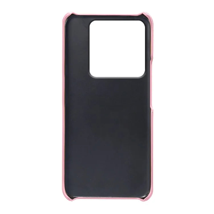 For Xiaomi 14 Case Calf Texture PU Leather + PC Phone Shockproof Cover