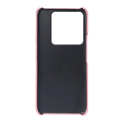 For Xiaomi 14 Case Calf Texture PU Leather + PC Phone Shockproof Cover