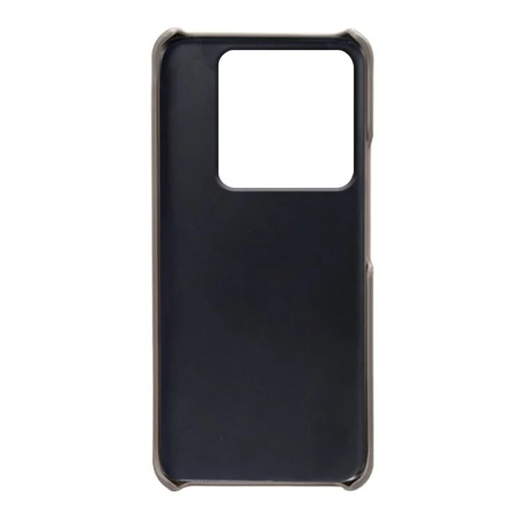 For Xiaomi 14 Case Calf Texture PU Leather + PC Phone Shockproof Cover