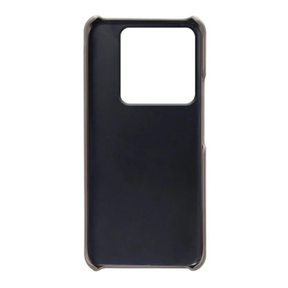 For Xiaomi 14 Case Calf Texture PU Leather + PC Phone Shockproof Cover