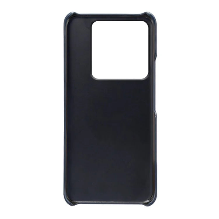 For Xiaomi 14 Case Calf Texture PU Leather + PC Phone Shockproof Cover