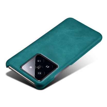 For Xiaomi 14 Case Calf Texture PU Leather + PC Phone Shockproof Cover