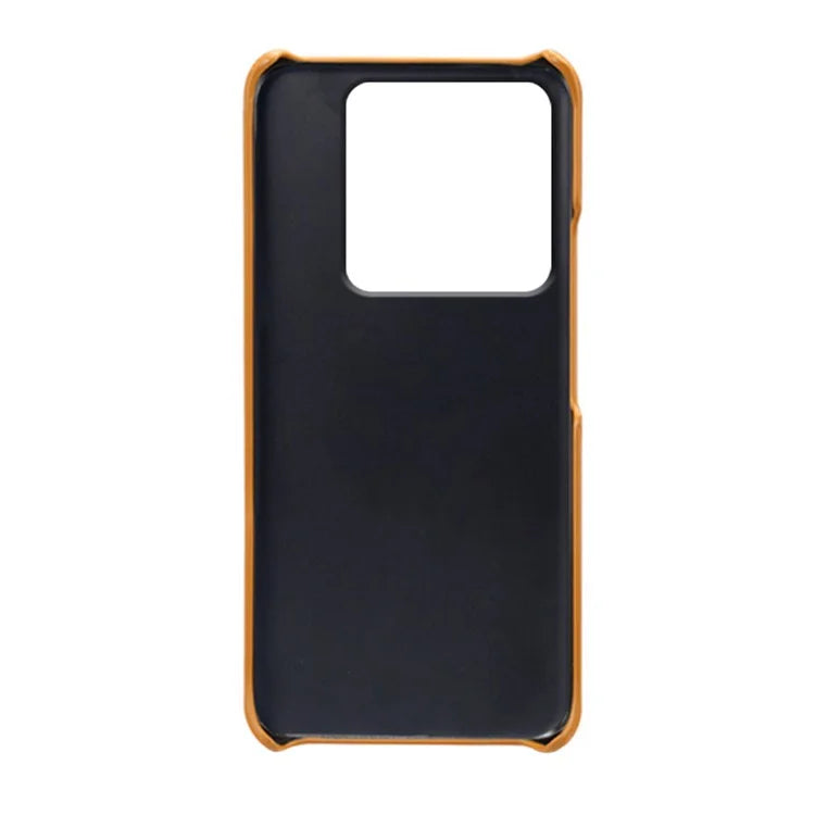 For Xiaomi 14 Pro Slim-Fit PU Leather + PC Calf Texture Case Protective Phone Cover