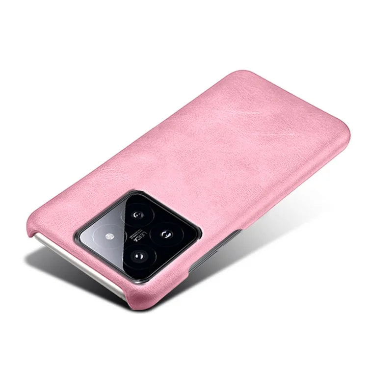 For Xiaomi 14 Pro Slim-Fit PU Leather + PC Calf Texture Case Protective Phone Cover