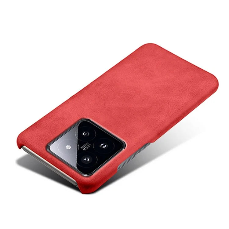 For Xiaomi 14 Pro Slim-Fit PU Leather + PC Calf Texture Case Protective Phone Cover