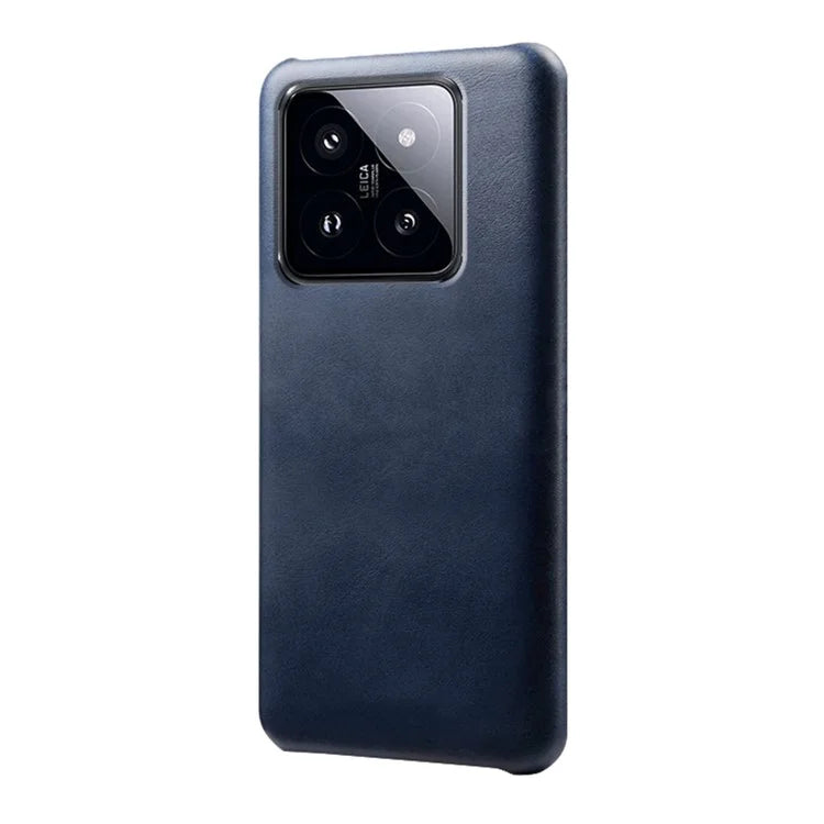 For Xiaomi 14 Pro Slim-Fit PU Leather + PC Calf Texture Case Protective Phone Cover