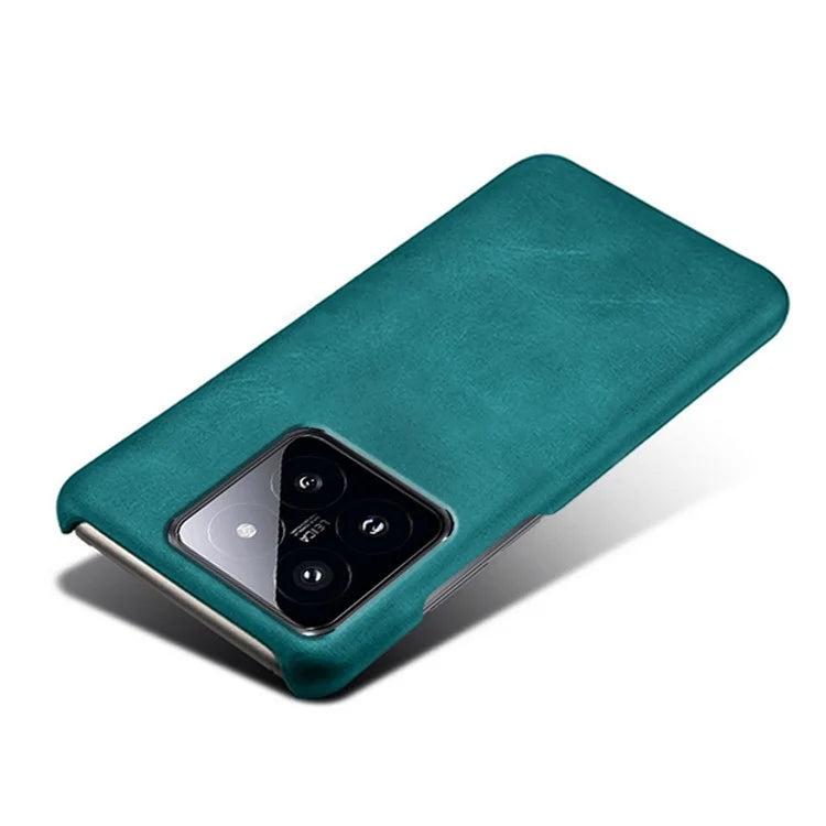 For Xiaomi 14 Pro Slim-Fit PU Leather + PC Calf Texture Case Protective Phone Cover