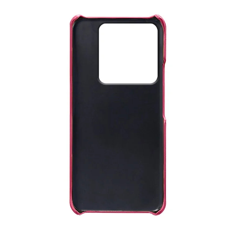 For Xiaomi 14 Pro Slim-Fit PU Leather + PC Calf Texture Case Protective Phone Cover
