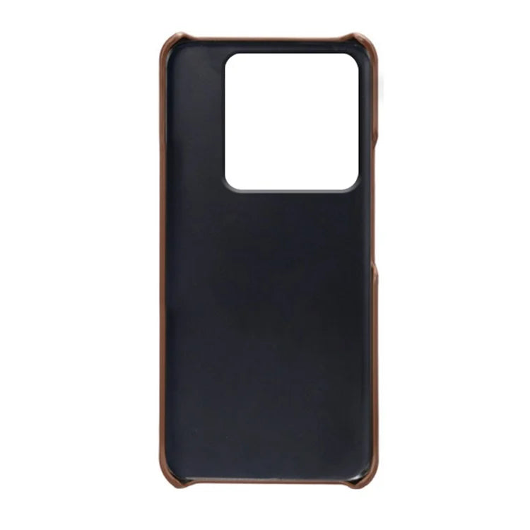 For Xiaomi 14 Pro Slim-Fit PU Leather + PC Calf Texture Case Protective Phone Cover