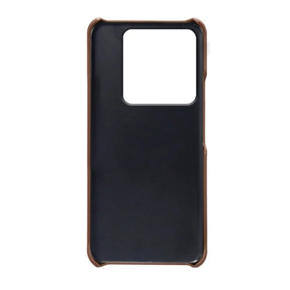 For Xiaomi 14 Pro Slim-Fit PU Leather + PC Calf Texture Case Protective Phone Cover