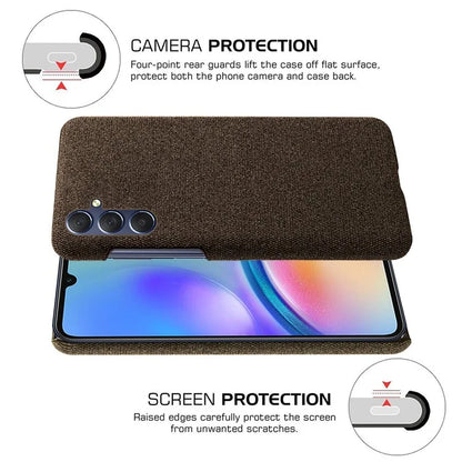 Shockproof Cover for Samsung Galaxy A05s 4G Case Cloth+PC Cell Phone Shell