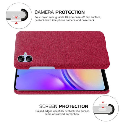 Smartphone Cover for Samsung Galaxy A05 4G Case Dustproof Cloth+PC Phone Shell