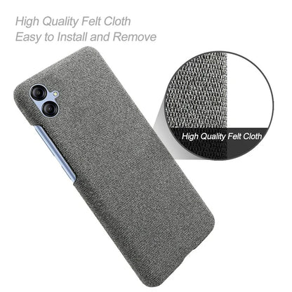 Smartphone Cover for Samsung Galaxy A05 4G Case Dustproof Cloth+PC Phone Shell