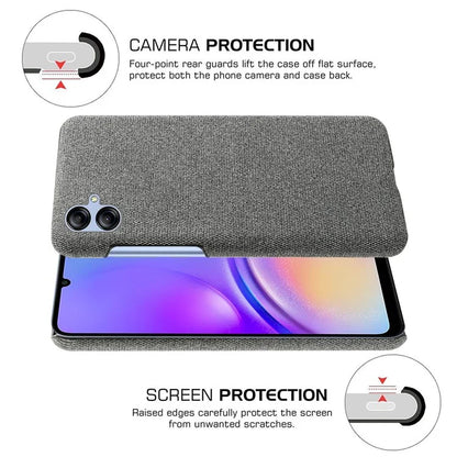 Smartphone Cover for Samsung Galaxy A05 4G Case Dustproof Cloth+PC Phone Shell