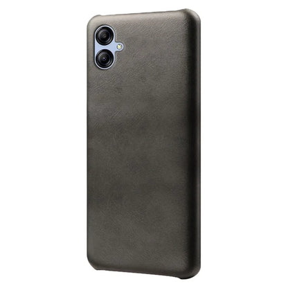 For Samsung Galaxy A05 4G Calf Texture PU Leather + PC Phone Case Anti-Scratch Phone Cover