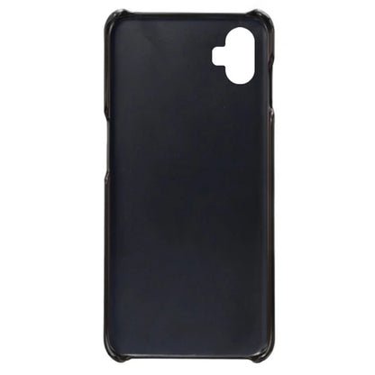 For Samsung Galaxy A05 4G Calf Texture PU Leather + PC Phone Case Anti-Scratch Phone Cover