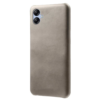 For Samsung Galaxy A05 4G Calf Texture PU Leather + PC Phone Case Anti-Scratch Phone Cover