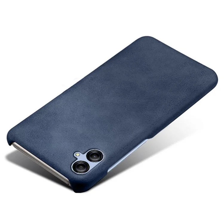 For Samsung Galaxy A05 4G Calf Texture PU Leather + PC Phone Case Anti-Scratch Phone Cover