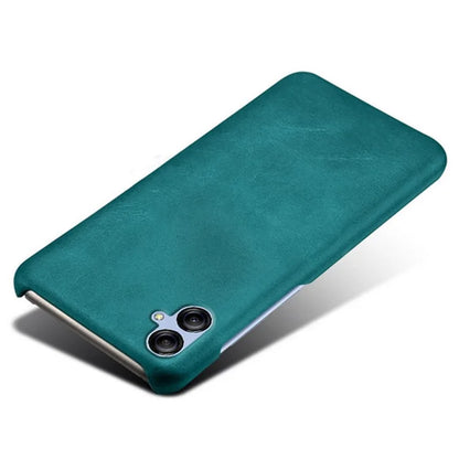 For Samsung Galaxy A05 4G Calf Texture PU Leather + PC Phone Case Anti-Scratch Phone Cover