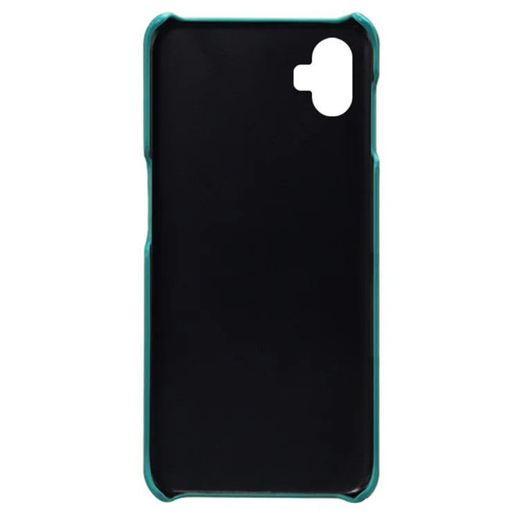 For Samsung Galaxy A05 4G Calf Texture PU Leather + PC Phone Case Anti-Scratch Phone Cover