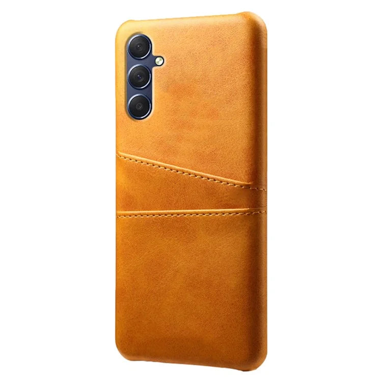 For Samsung Galaxy A05s 4G Case PU+Hard PC Dual Card Slots Phone Back Protector