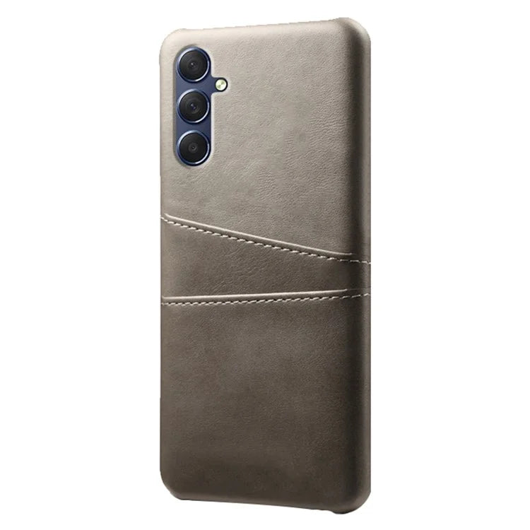 For Samsung Galaxy A05s 4G Case PU+Hard PC Dual Card Slots Phone Back Protector
