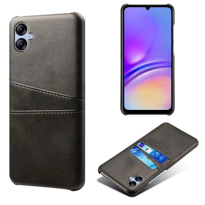 For Samsung Galaxy A05 4G Case Shockproof PU Leather+PC Card Holder Phone Back Shell