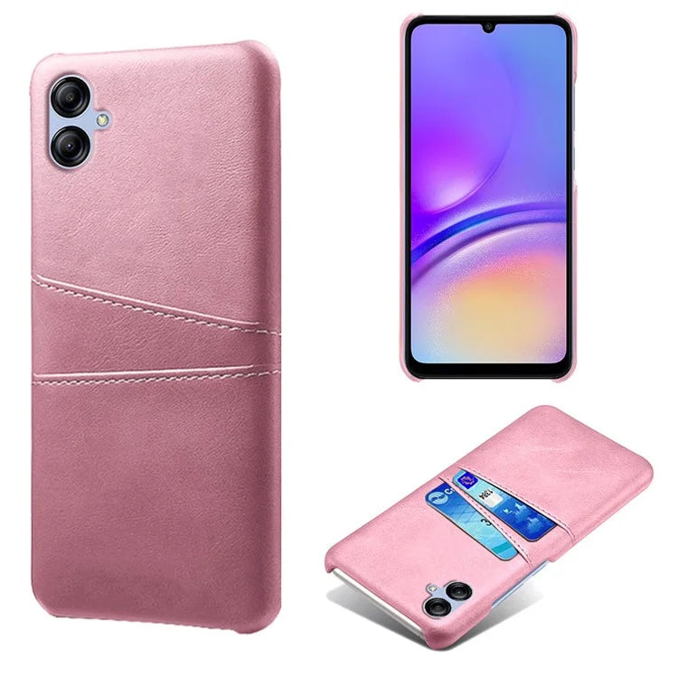 For Samsung Galaxy A05 4G Case Shockproof PU Leather+PC Card Holder Phone Back Shell
