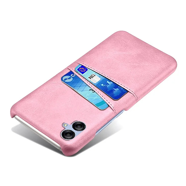 For Samsung Galaxy A05 4G Case Shockproof PU Leather+PC Card Holder Phone Back Shell