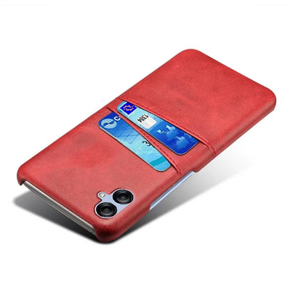 For Samsung Galaxy A05 4G Case Shockproof PU Leather+PC Card Holder Phone Back Shell