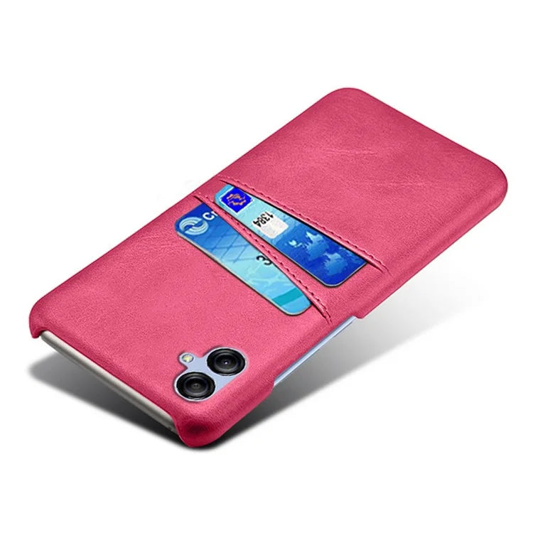 For Samsung Galaxy A05 4G Case Shockproof PU Leather+PC Card Holder Phone Back Shell