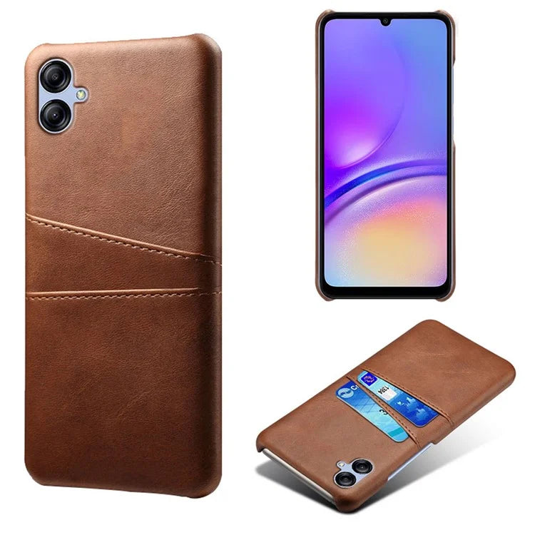 For Samsung Galaxy A05 4G Case Shockproof PU Leather+PC Card Holder Phone Back Shell