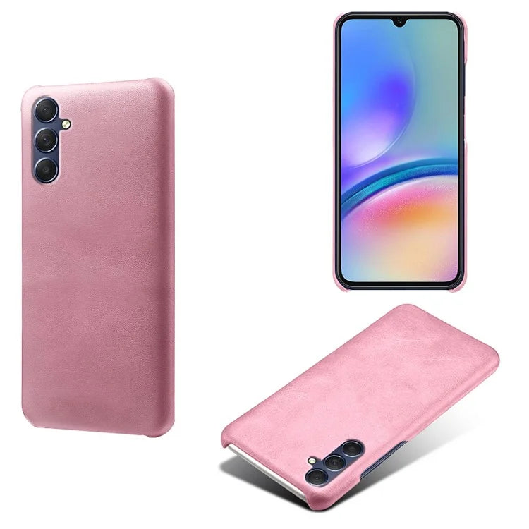 For Samsung Galaxy A05s 4G Case PU Leather + PC Cover Case Ultra-Thin Calf Texture Phone Shell