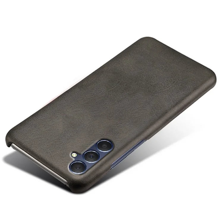 For Samsung Galaxy A05s 4G Case PU Leather + PC Cover Case Ultra-Thin Calf Texture Phone Shell